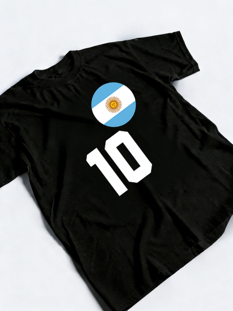 Argentina 10 Worldcup 2026 Champion MVP Player T-shirt