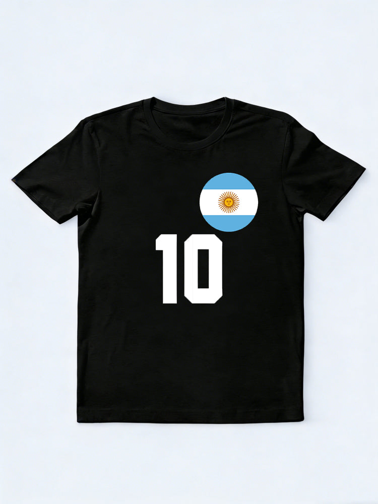 Argentina 10 Worldcup 2026 Champion MVP Player T-shirt