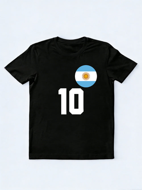 Argentina 10 Worldcup 2026 Champion MVP Player T-shirt