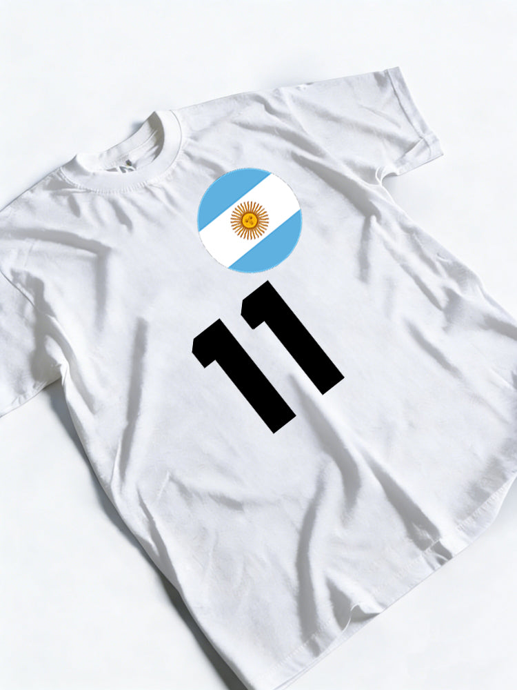 Argentina 11 Worldcup 2026 Champion MVP Player T-shirt