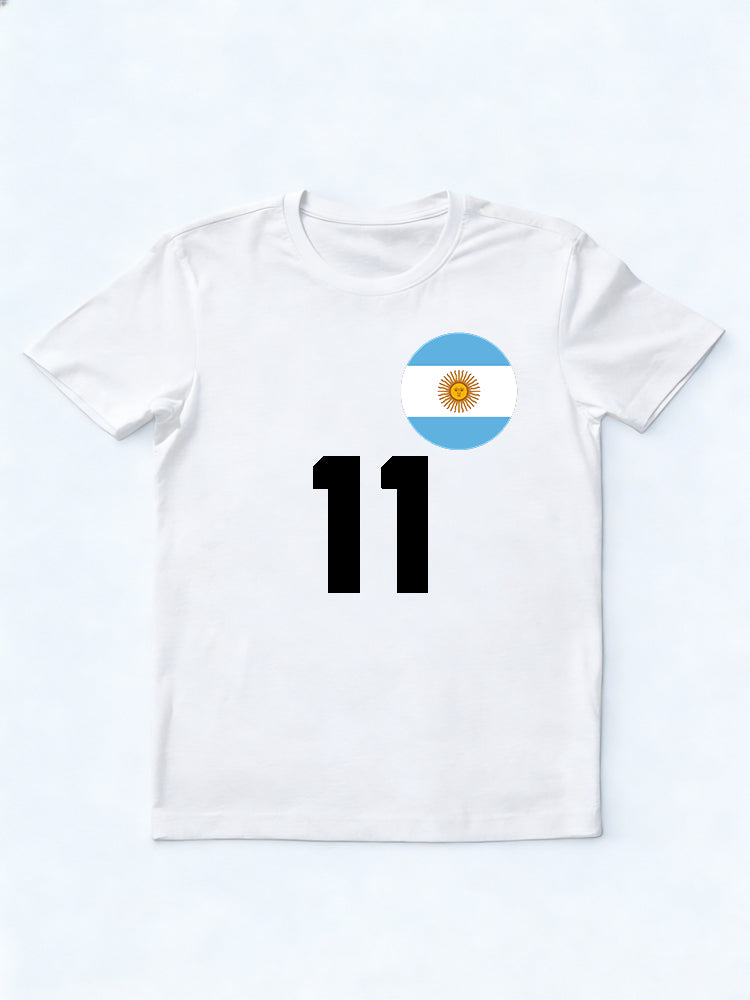 Argentina 11 Worldcup 2026 Champion MVP Player T-shirt