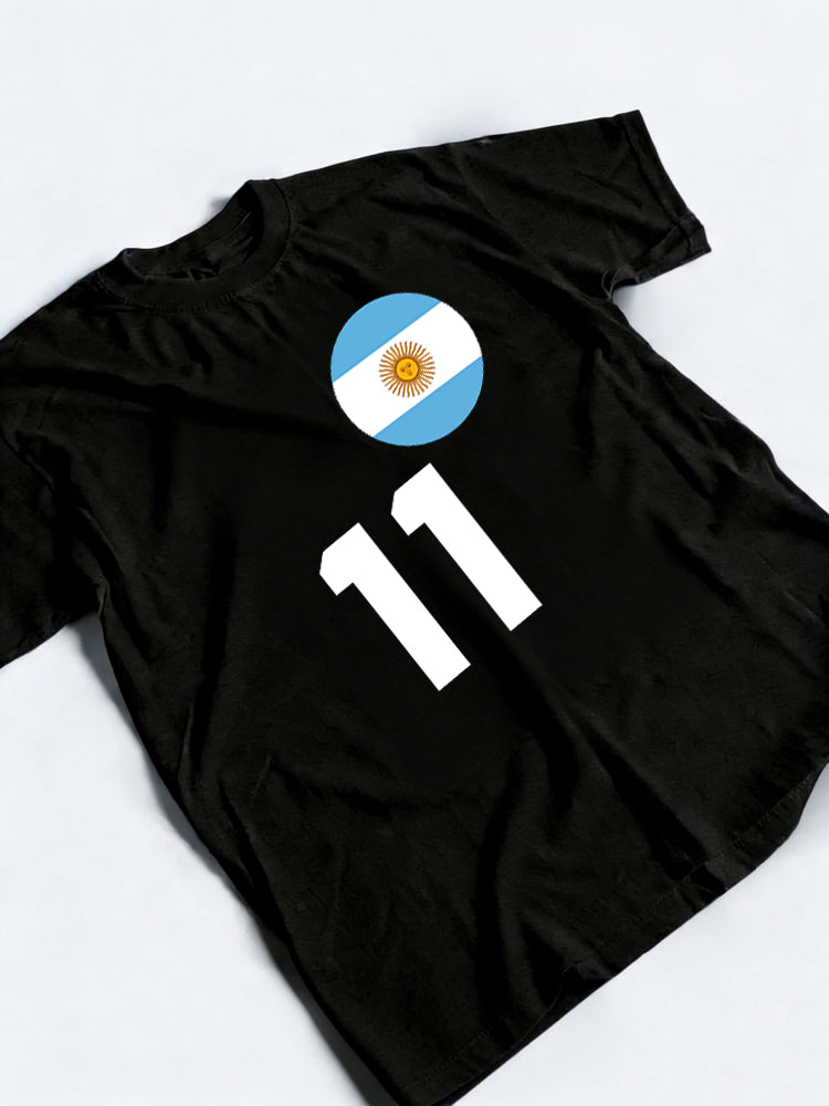 Argentina 11 Worldcup 2026 Champion MVP Player T-shirt