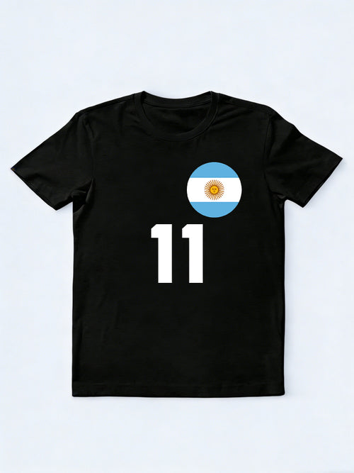 Argentina 11 Worldcup 2026 Champion MVP Player T-shirt