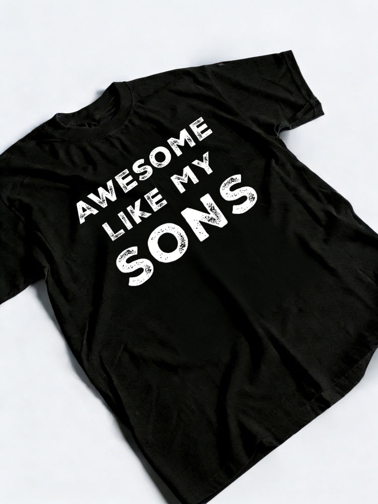 Awesome Like My Sons Father‘s Day Gift T-Shirt