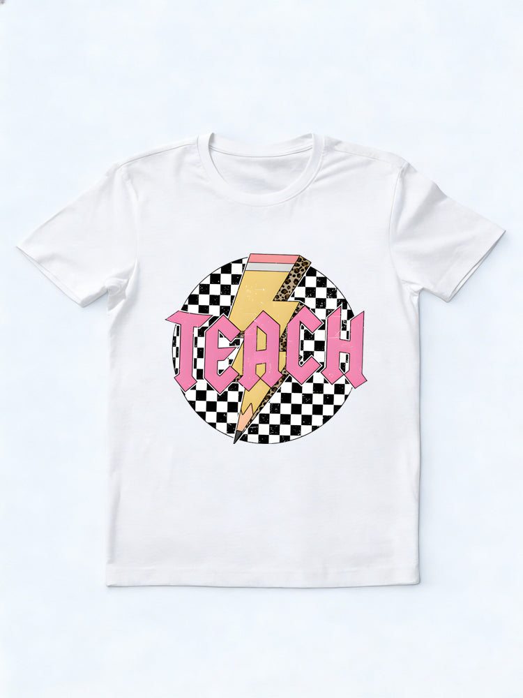 Back To School Rock Teacher Gift T-shirt