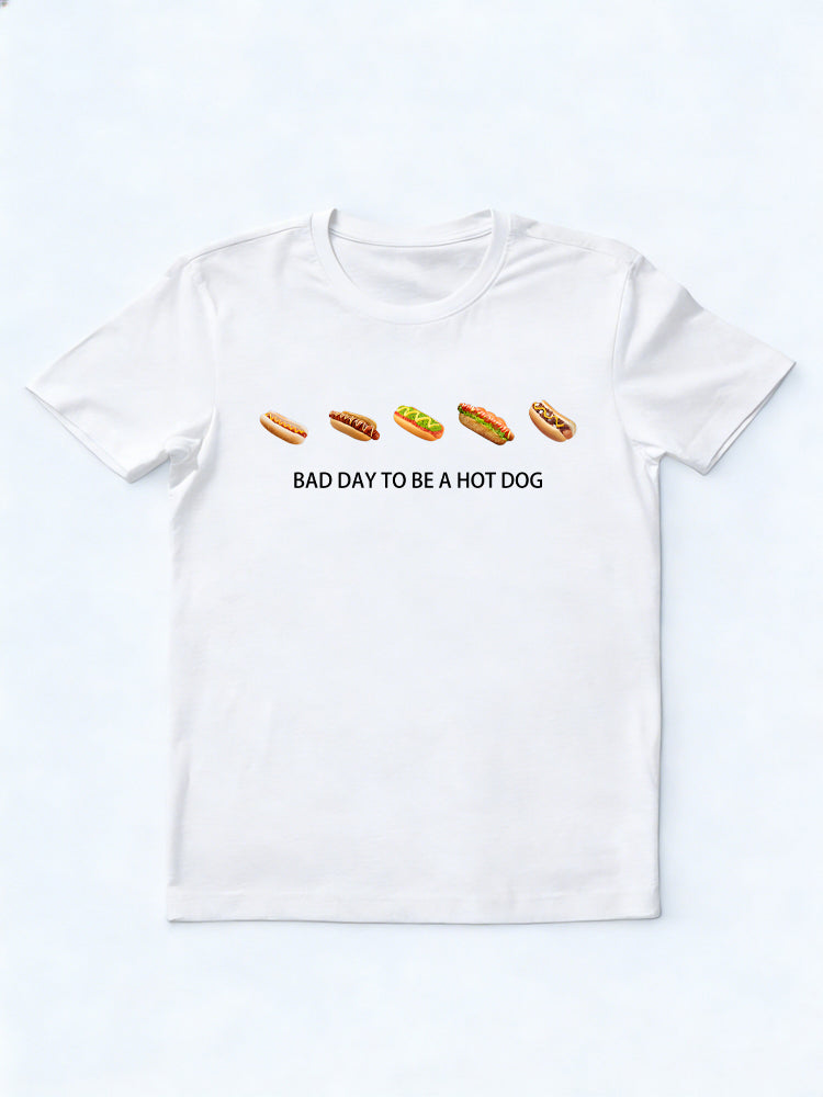 Bad Day to Be a Hotdog 4th of July Gift Shirt