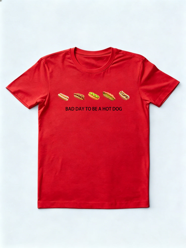 Bad Day to Be a Hotdog 4th of July Gift Shirt