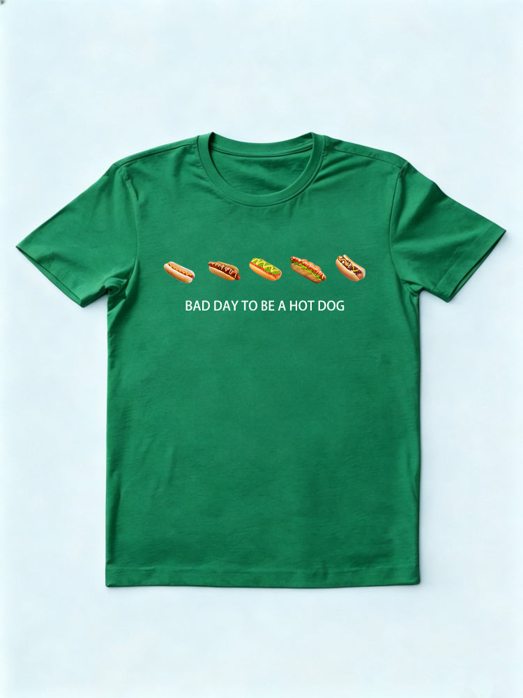 Bad Day to Be a Hotdog 4th of July Gift Shirt