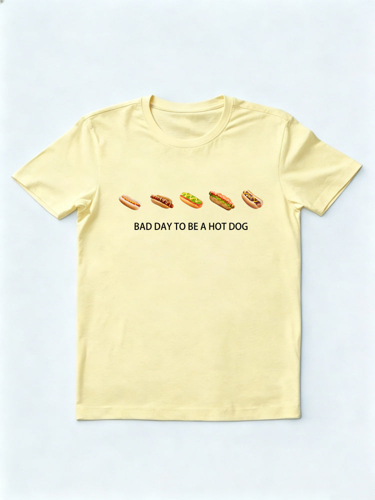 Bad Day to Be a Hotdog 4th of July Gift Shirt