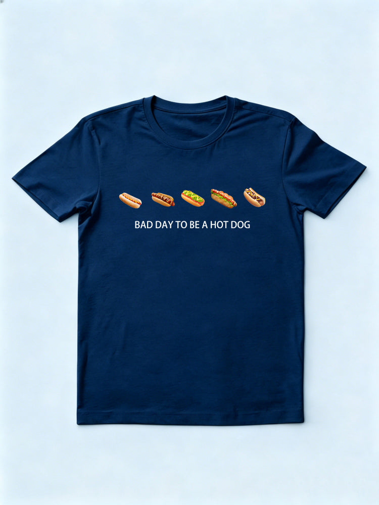 Bad Day to Be a Hotdog 4th of July Gift Shirt