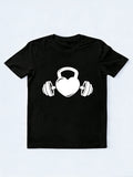 Barbell Workout Body Builder Birthday Gift T-shirt