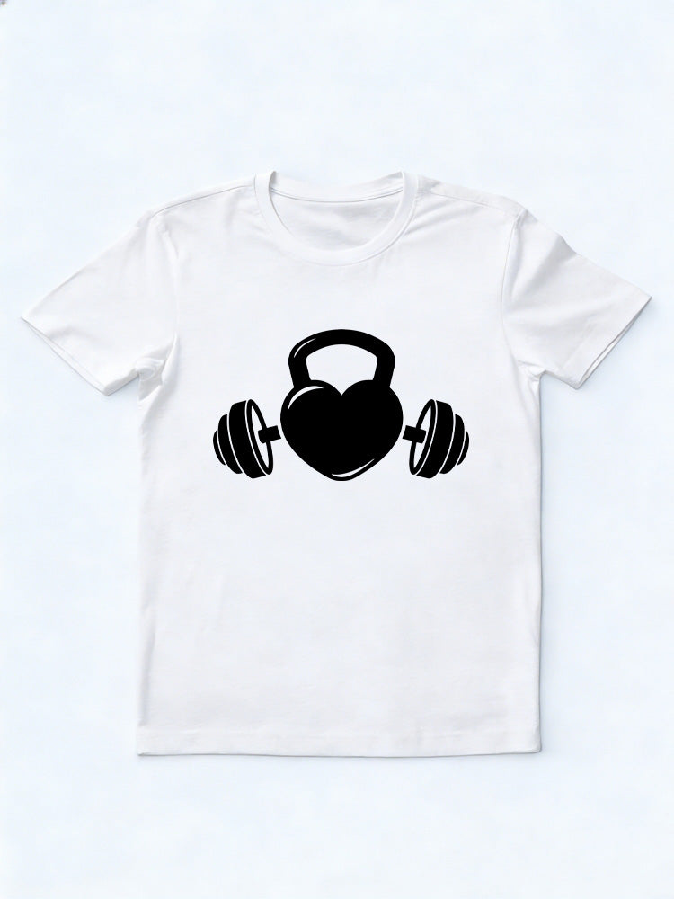 Barbell Workout Body Builder Birthday Gift T-shirt