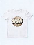 Baseball Mama Printed Happy Mother's Day Gift T-shirt