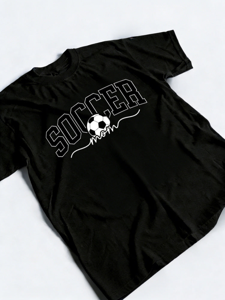 Soccer Ball Mom Mother's Day Gift T-Shirt