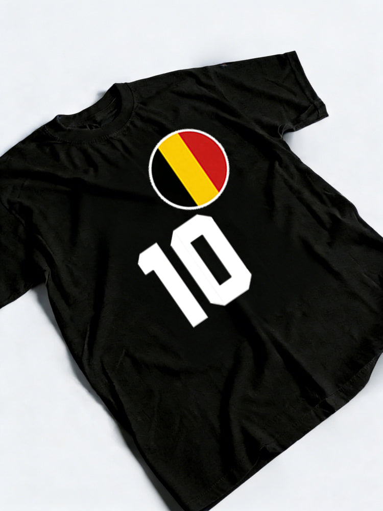 Belgium 10 Worldcup 2026 Champion MVP Player T-shirt