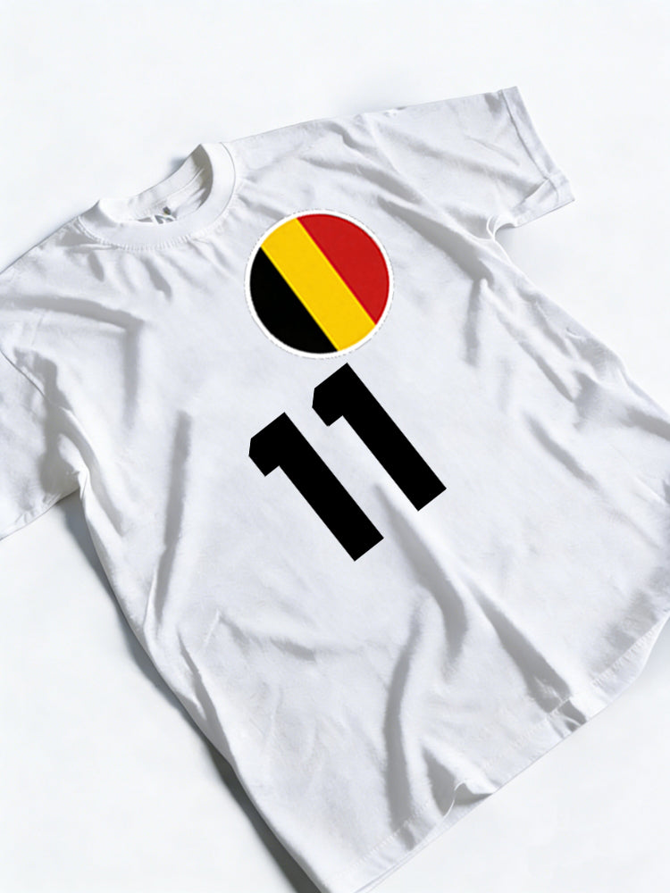 Belgium 11 Worldcup 2026 Champion MVP Player T-shirt