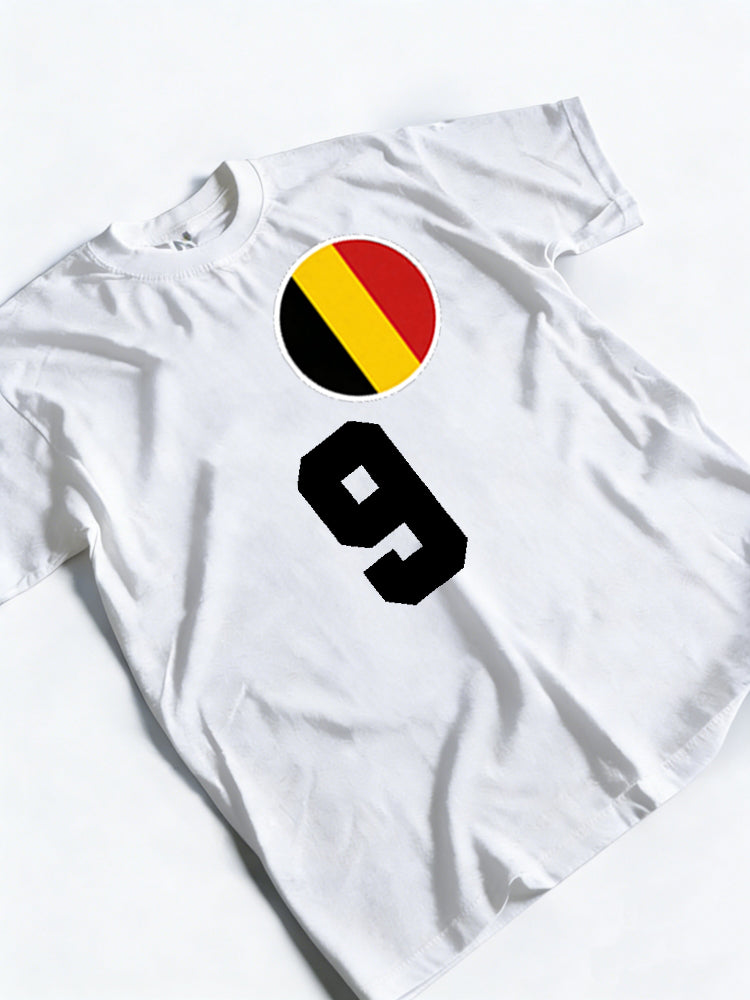 Belgium 9 Worldcup 2026 Champion MVP Player T-shirt