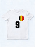 Belgium 9 Worldcup 2026 Champion MVP Player T-shirt