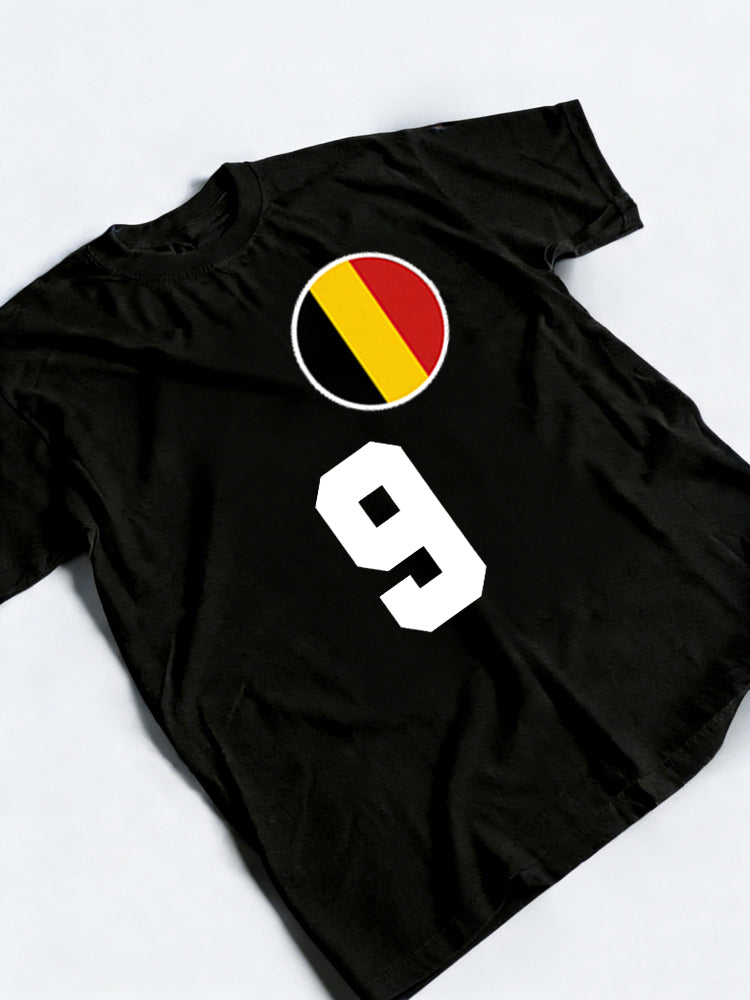 Belgium 9 Worldcup 2026 Champion MVP Player T-shirt