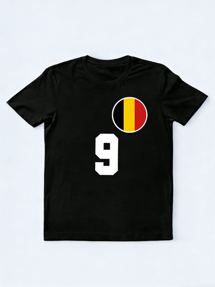 Belgium 9 Worldcup 2026 Champion MVP Player T-shirt