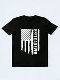 Best Dad Ever American Flag Father's Day T-shirt