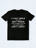 Best Friend Don't Lisent T-shirt