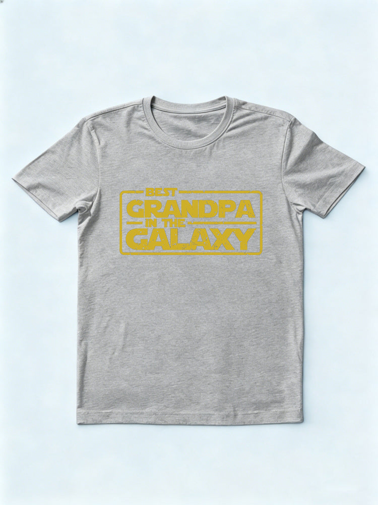 Best Grandpa In The Galaxy Gift T-shirt