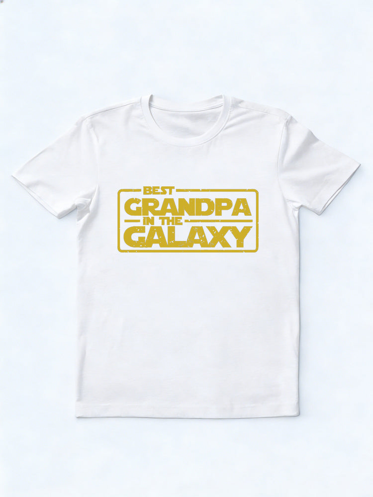 Best Grandpa In The Galaxy Gift T-shirt