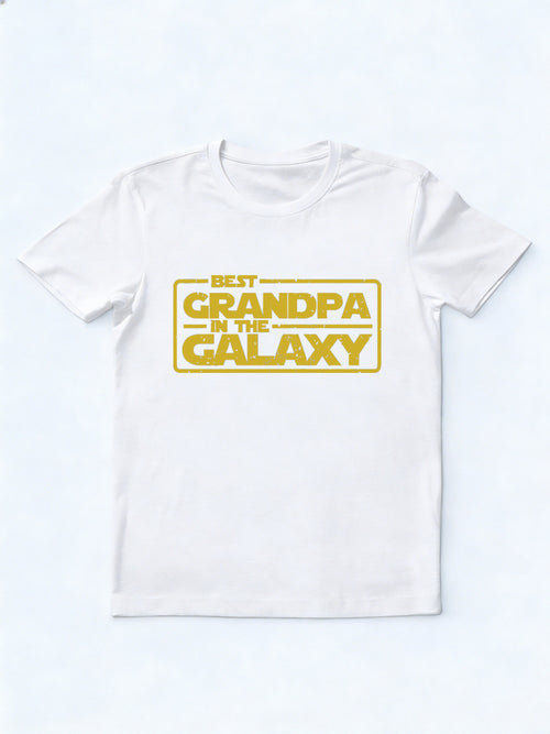 Best Grandpa In The Galaxy Gift T-shirt