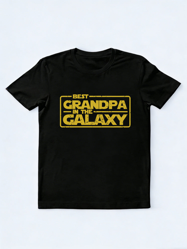 Best Grandpa In The Galaxy Gift T-shirt