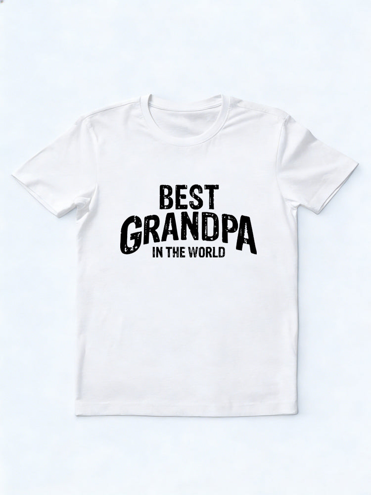 Best Grandpa In the World Father's Day Gift T-Shirt