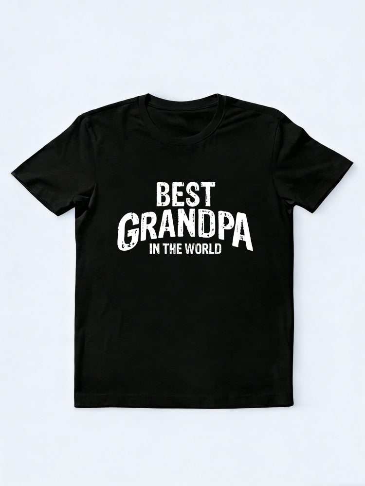 Best Grandpa In the World Father's Day Gift T-Shirt