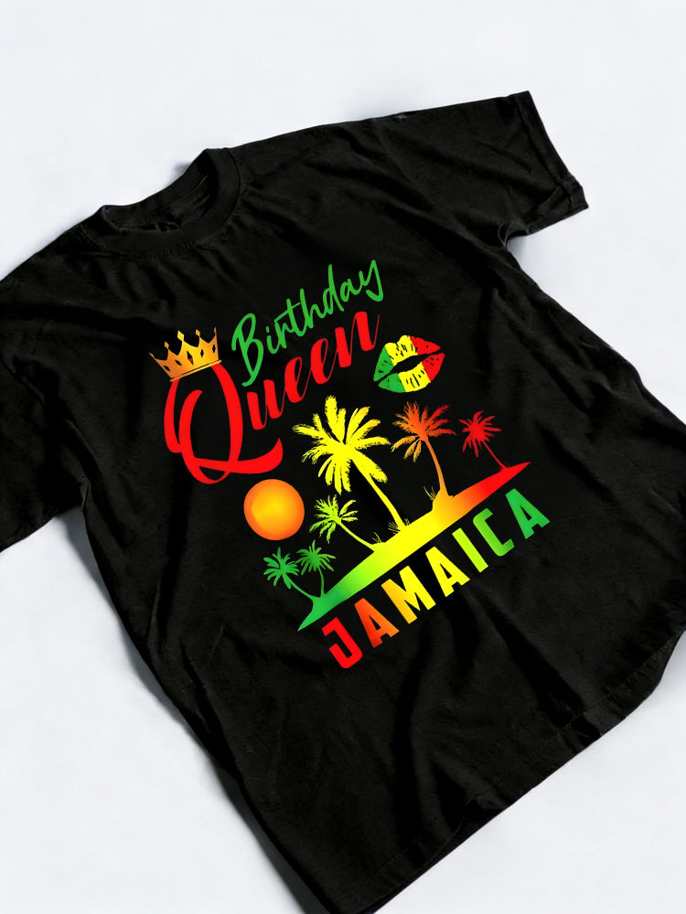 Birthday Jamaica Girls Birthday Gift T-shirt