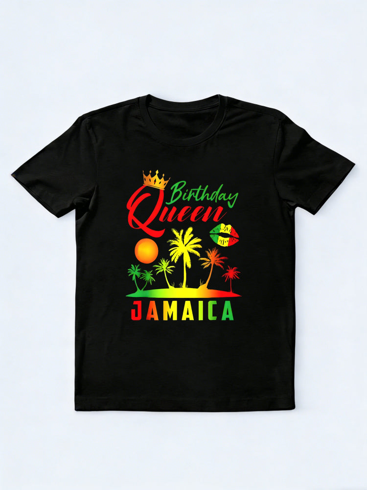 Birthday Jamaica Girls Birthday Gift T-shirt
