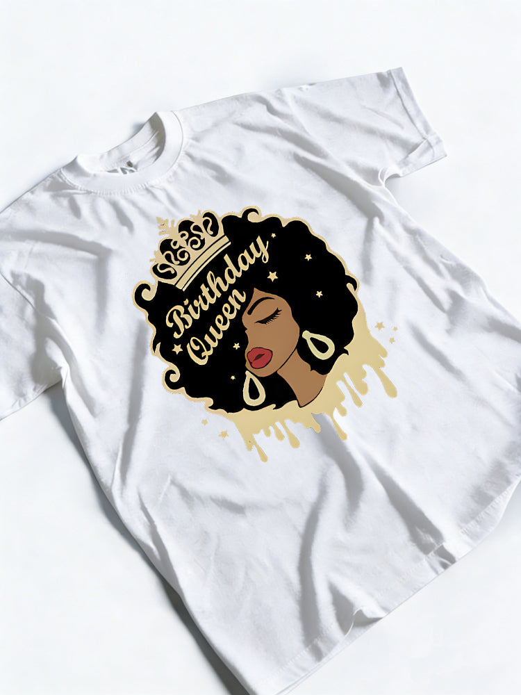 Birthday Queen Birthday Gift T-Shirt