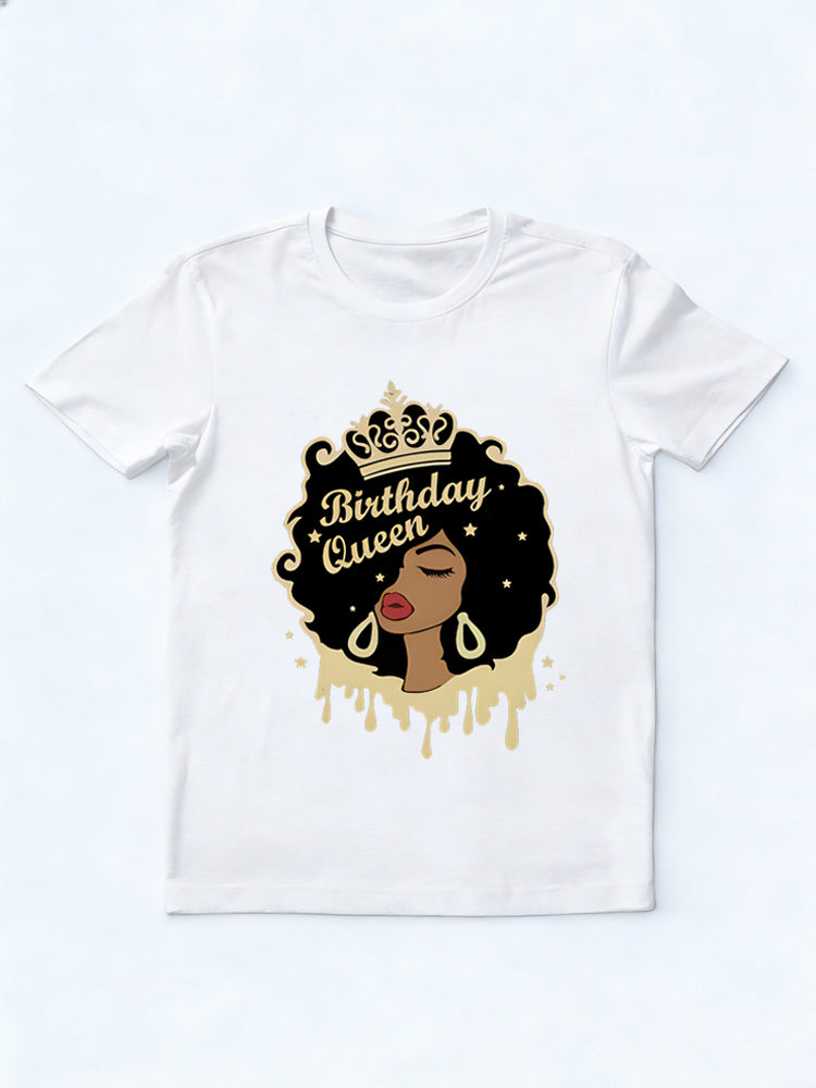 Birthday Queen Birthday Gift T-Shirt