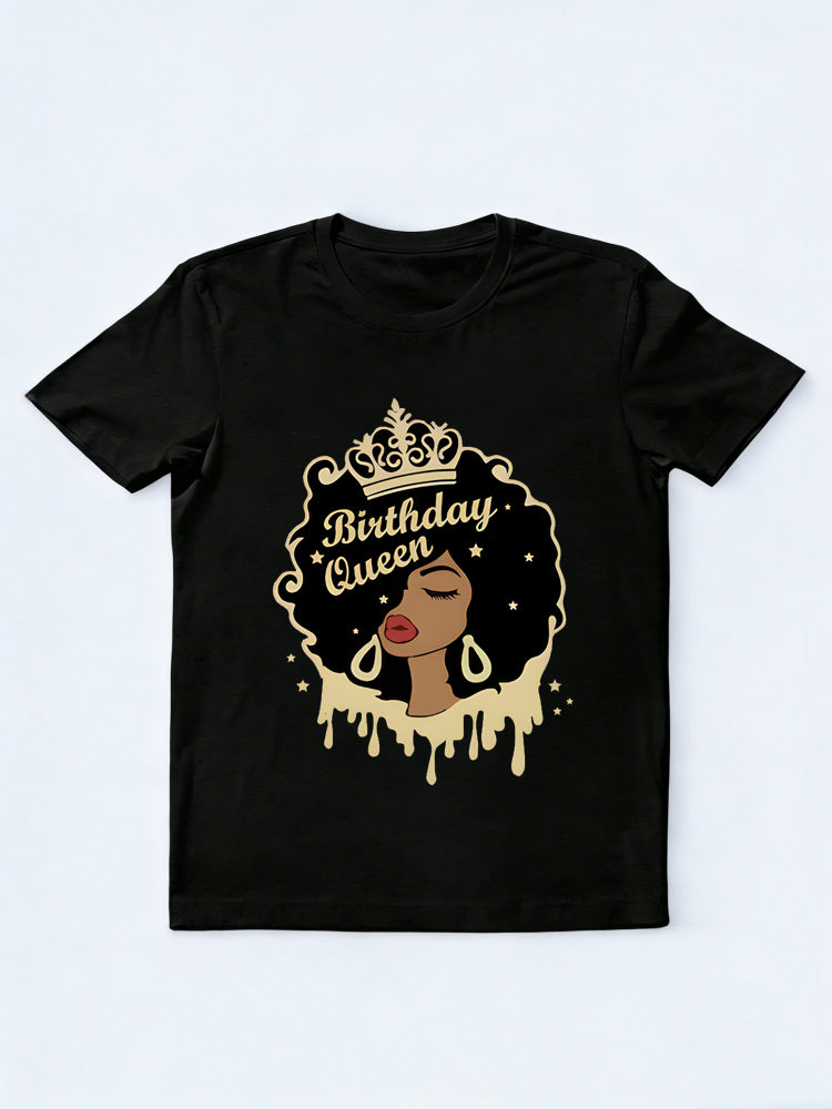 Birthday Queen Birthday Gift T-Shirt