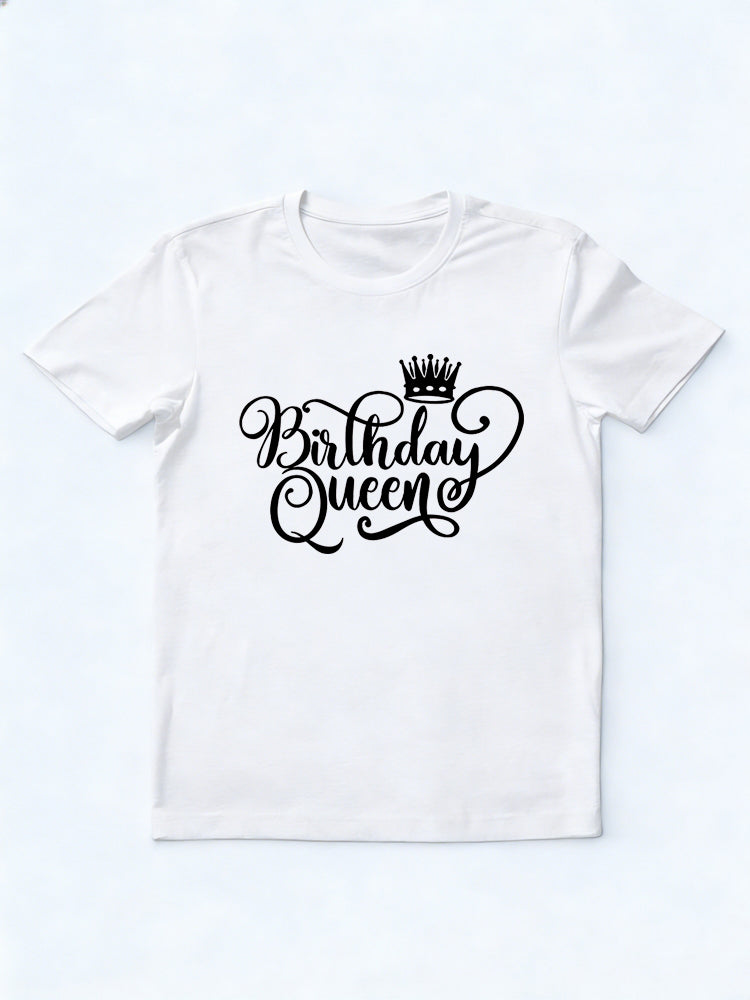 Birthday Queen Crown Birthday Gift T-Shirt