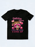 Birthday Queen I Don't Get Older I Level Up It's My Birthday Gift T-shirt