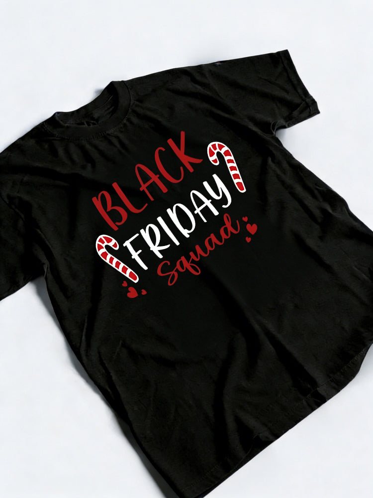 Black Friday Squad Shirt. Family Christmas Shopping T-Shirt