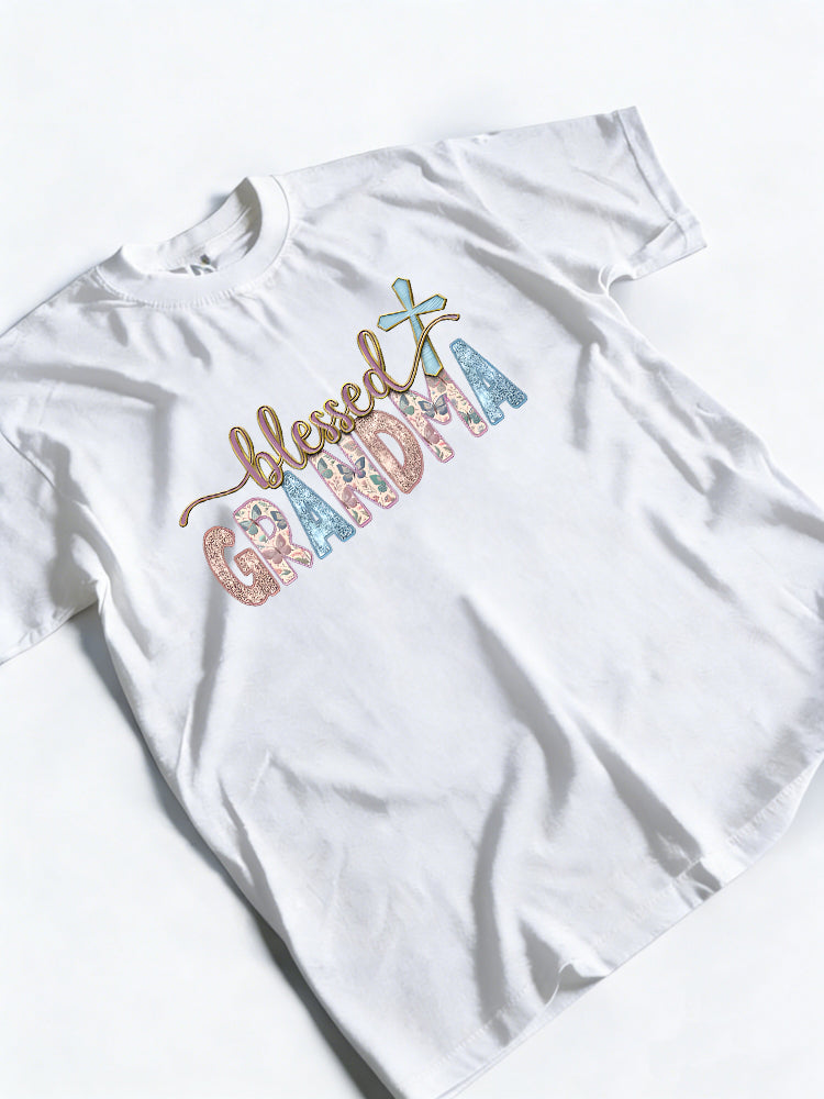 Blessed Grandma Blessed Nana Happy Mother's Day T-Shirt