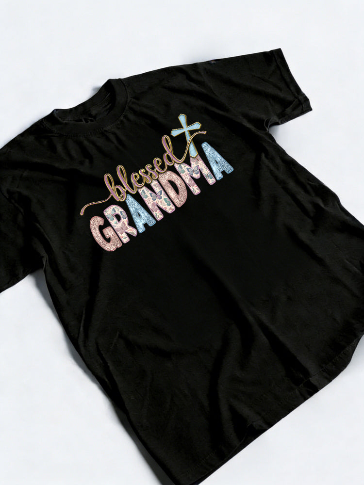 Blessed Grandma Blessed Nana Happy Mother's Day T-Shirt