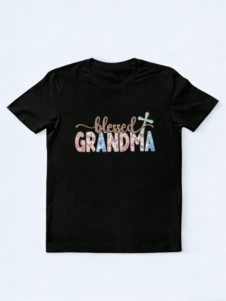 Blessed Grandma Blessed Nana Happy Mother's Day T-Shirt