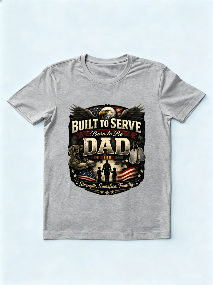 Born To Be Dad Gift T-shirt