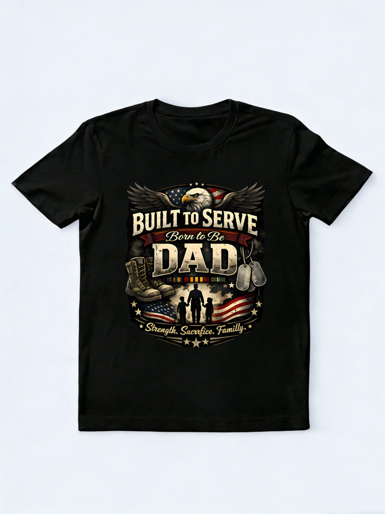 Born To Be Dad Gift T-shirt