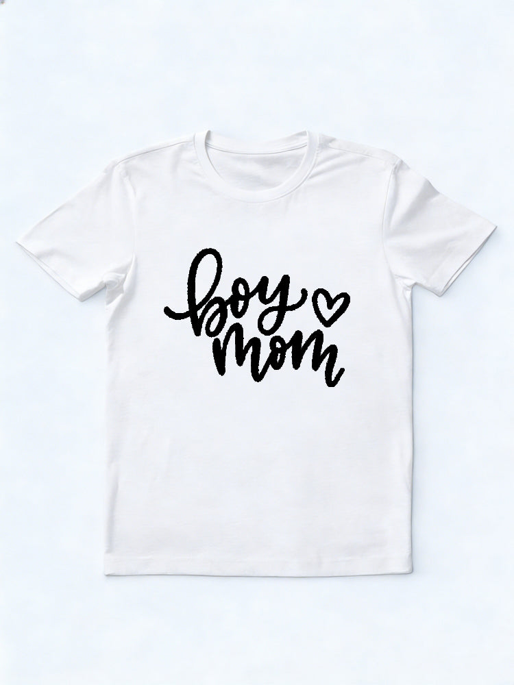 Boy Mom Mother's Day Gift T-shirt