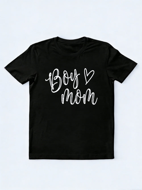 Boy & Mom Mother's Day T-shirt