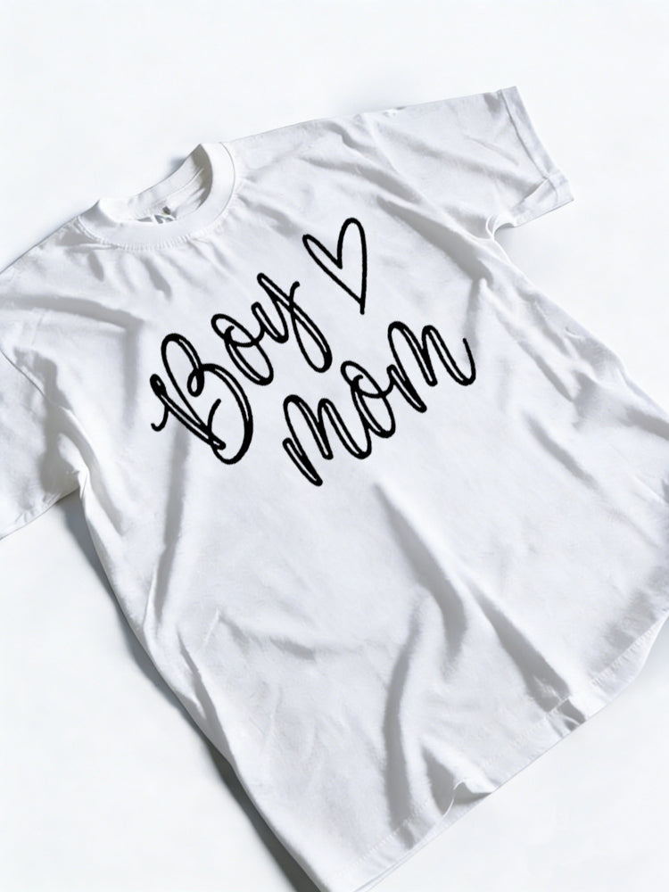 Boy & Mom Mother's Day T-shirt