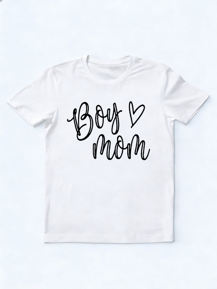 Boy & Mom Mother's Day T-shirt