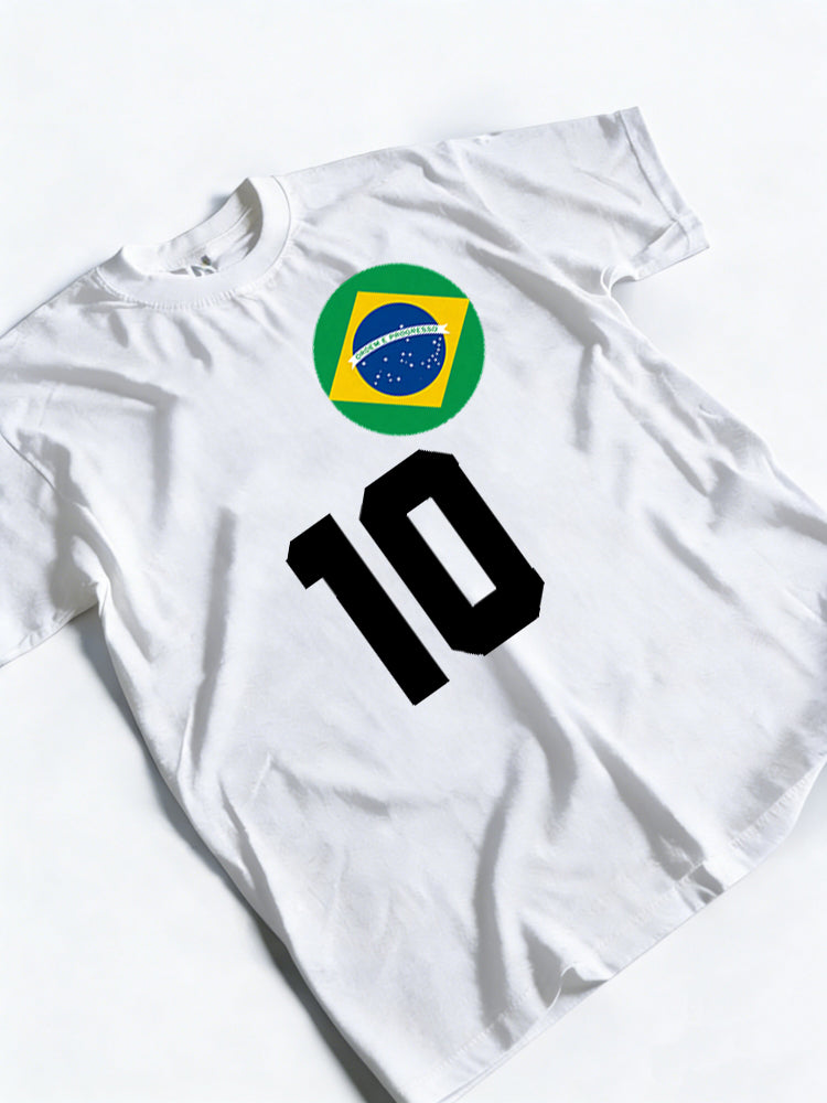 Brazil 10 Worldcup 2026 Champion MVP Player T-shirt